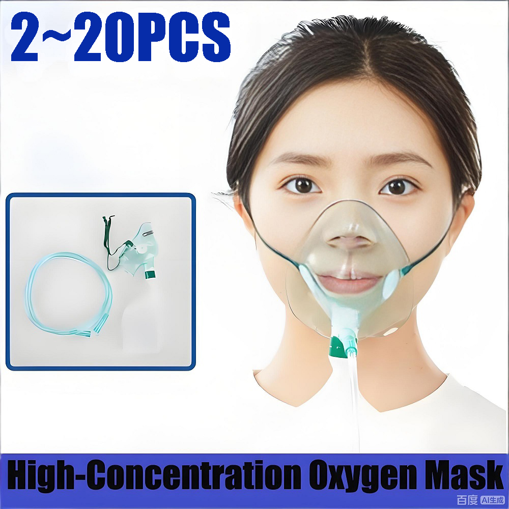 Oxygen Mask Reservoir Bag Adult - Yetişkinler için Yeniden Nefes Alınamayan Oksijen