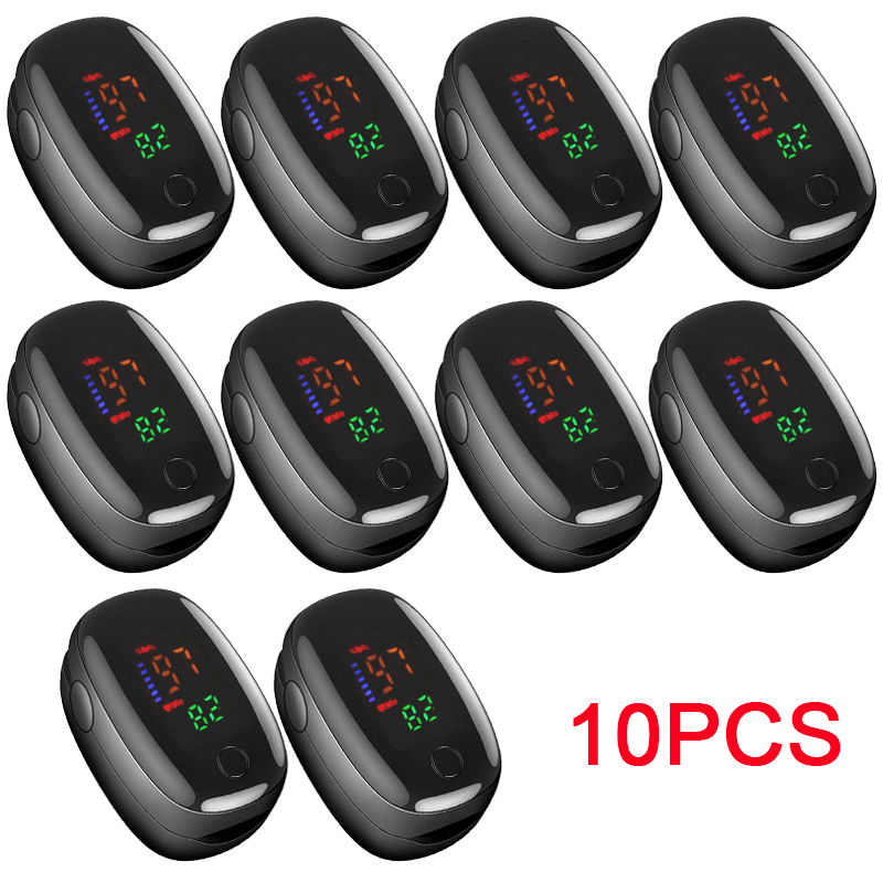 Oxygen Saturation Monitor Fingertip - 10P Parmak Oksimetresi Dijital Parmak Ucu