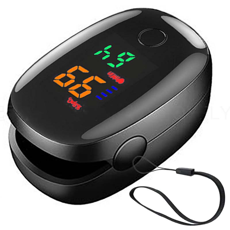 Oxygen Saturation Monitor Fingertip - Oksimetri SpO2 PR LED Parmak Ucu