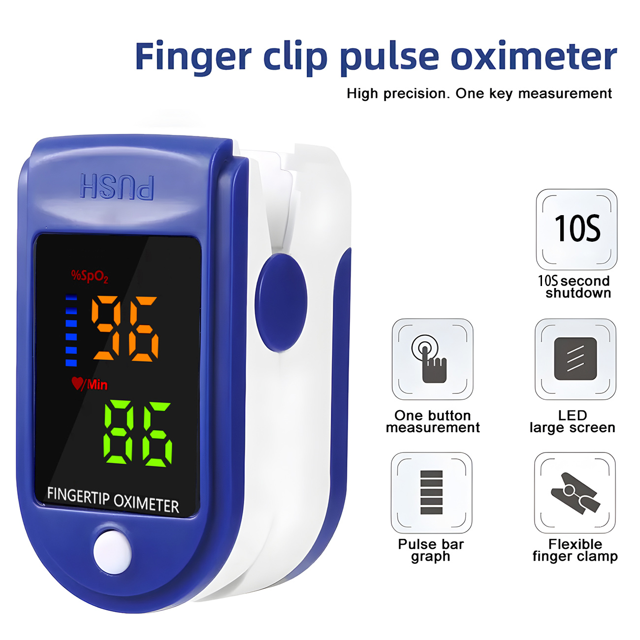 Oksimetre Taşınabilir Parmak U - Oxygen Saturation Monitor Fingertip incelemesi ve fiyatı