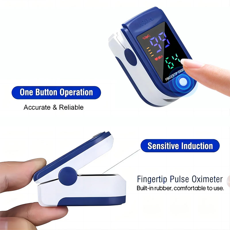 Parmak Pulse oksimetre kan oks - Oxygen Saturation Monitor Fingertip incelemesi ve fiyatı