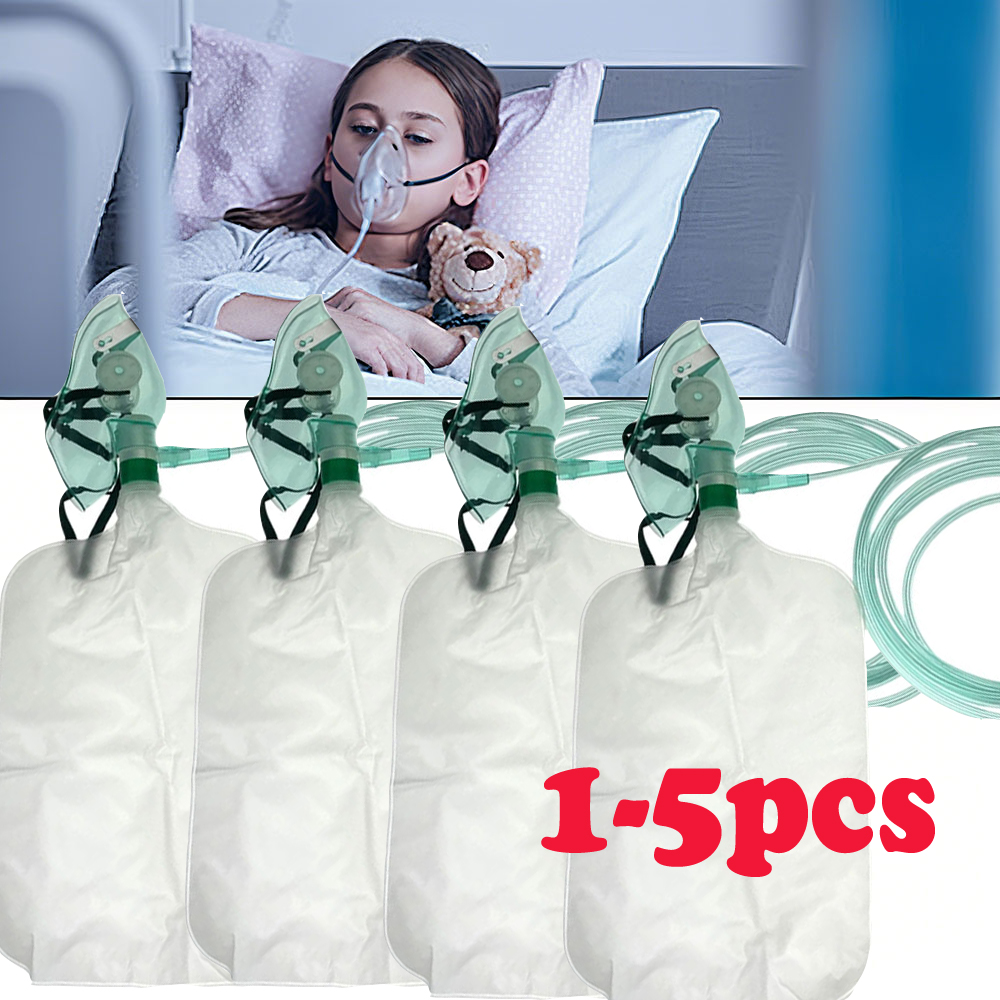1-5PCS Yetişkin Yeniden Dışı O - Oxygen Mask Reservoir Bag Adult incelemesi ve fiyatı