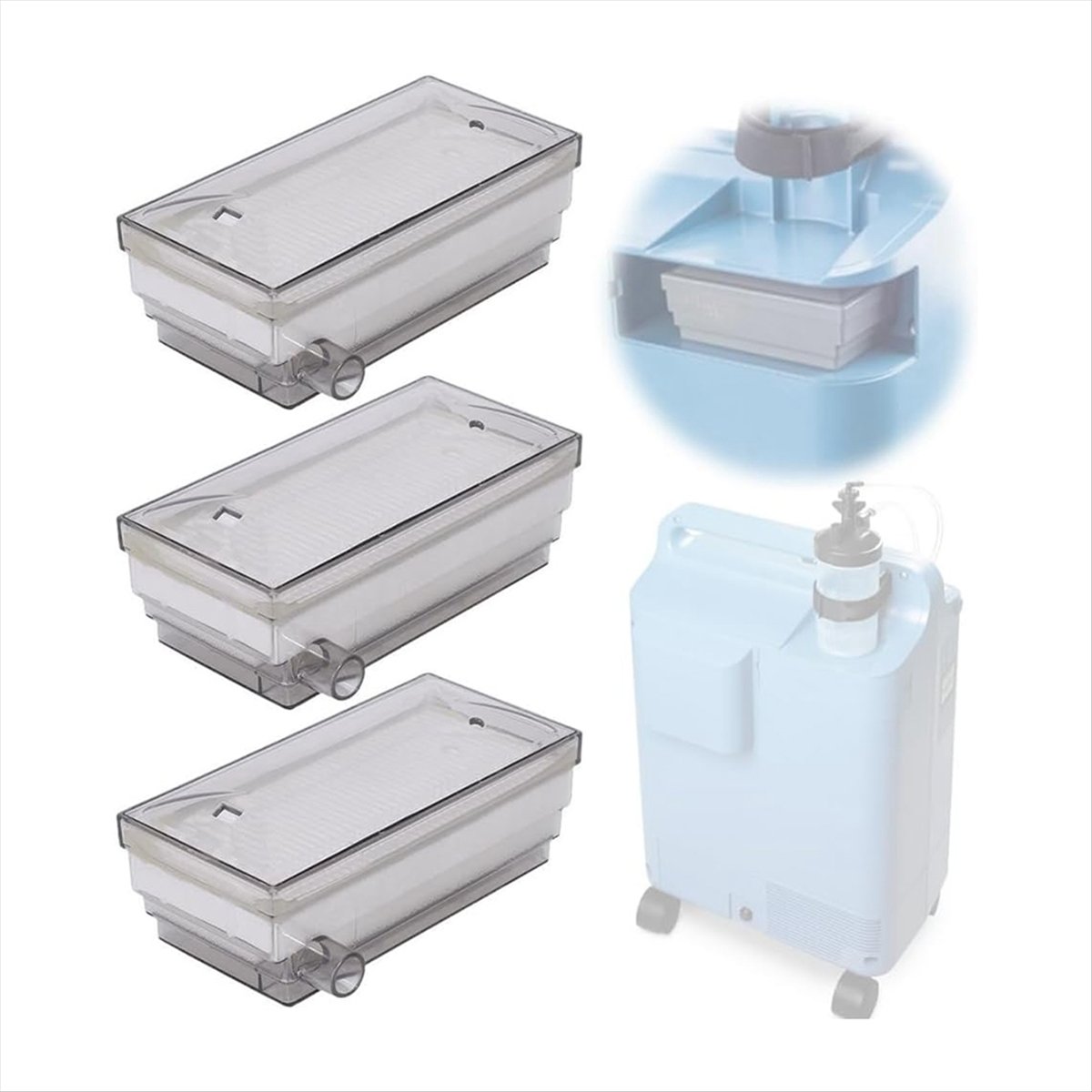 A56K Oksijen Konsantratörü Gir - Oxygen Concentrator Filter Intake incelemesi ve fiyatı