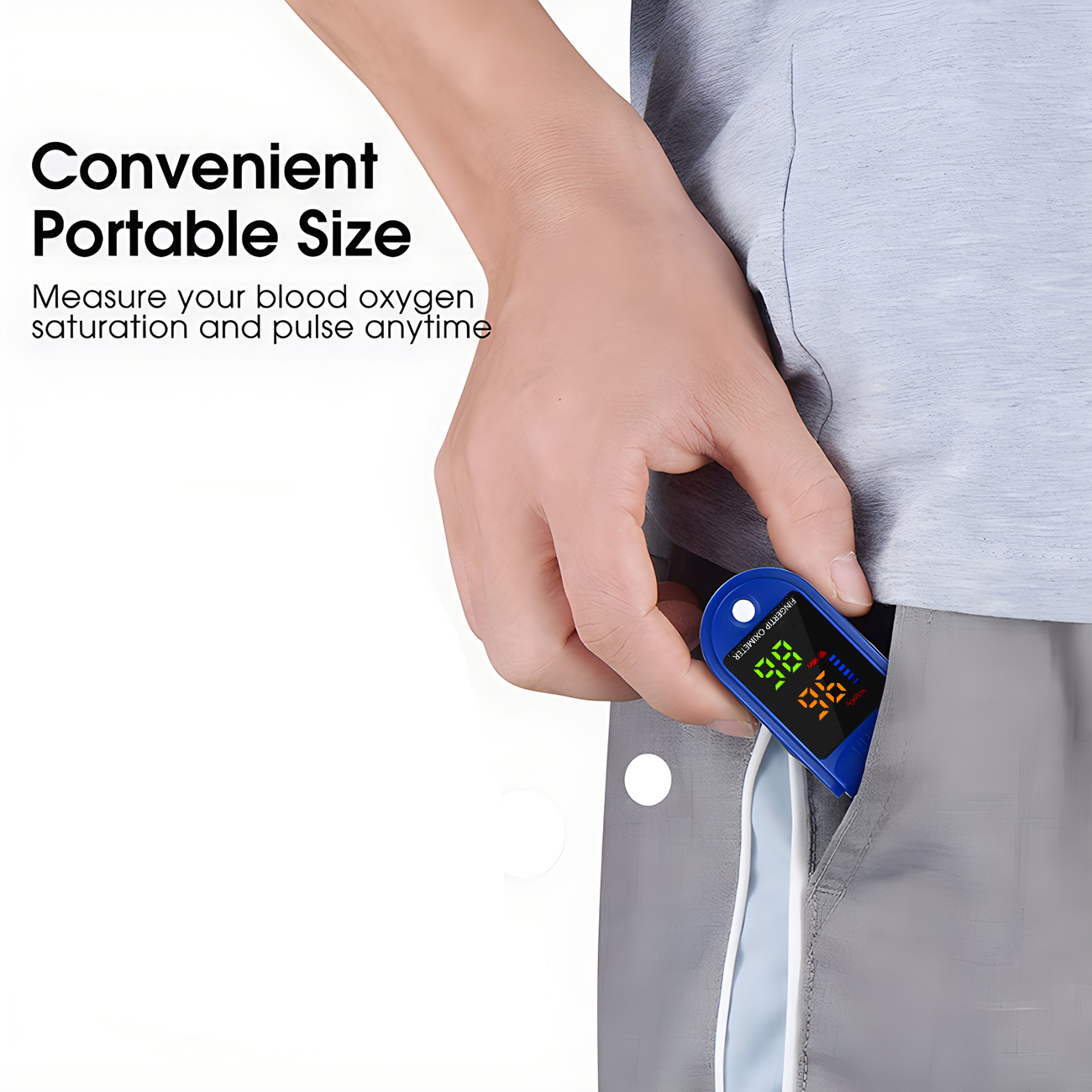 Taşınabilir Parmak Ucu Tipi Na - Oxygen Saturation Monitor Fingertip incelemesi ve fiyatı