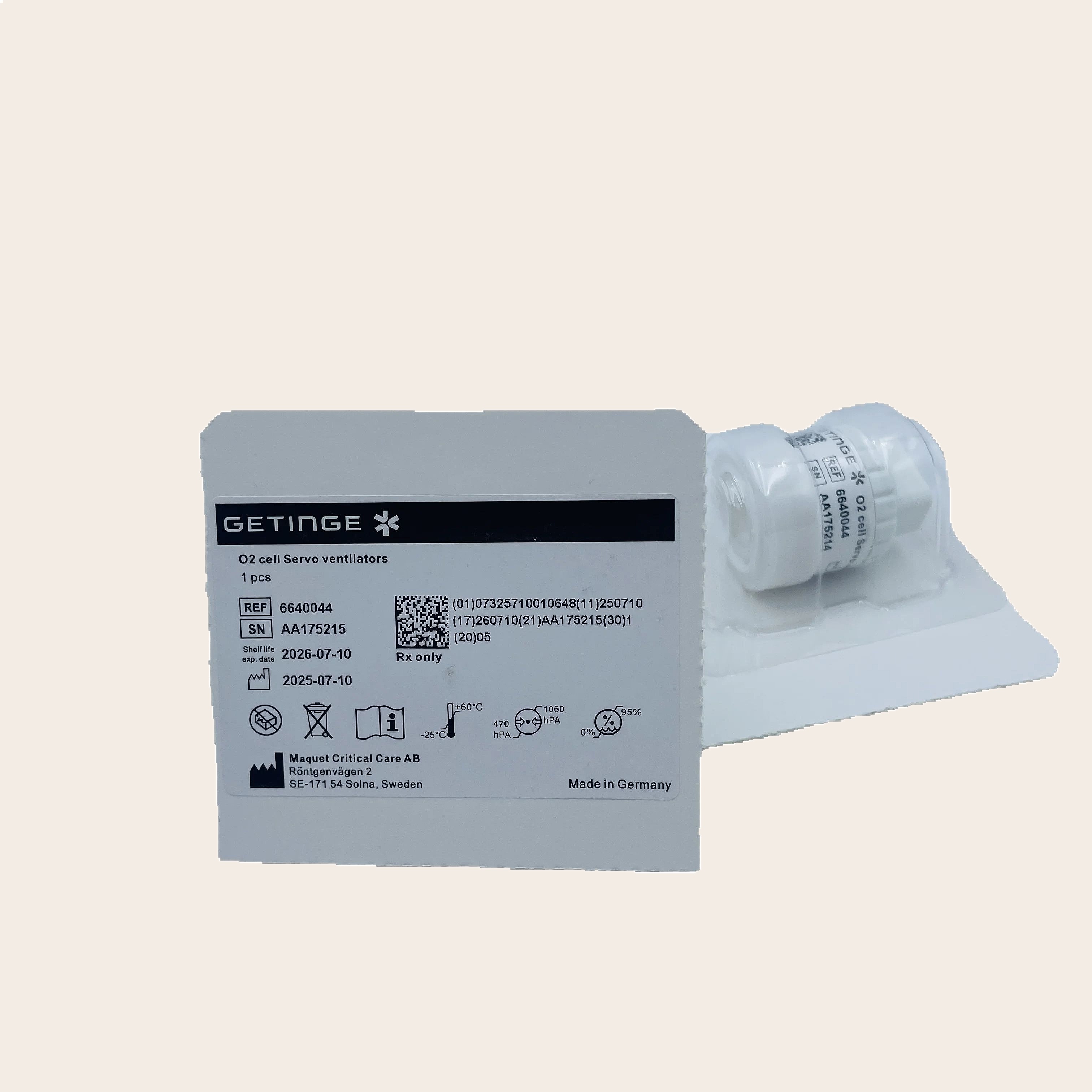 MAQUET Servo-I Servo-S Oksijen - Oxygen Sensor Cell Replacement incelemesi ve fiyatı