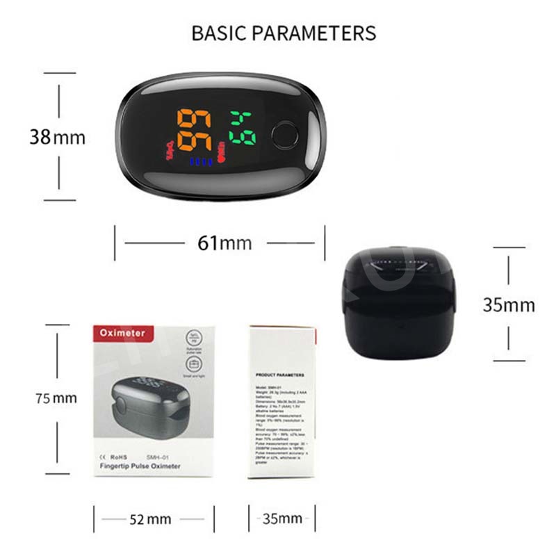 Oksimetri SpO2 PR LED Parmak U - Oxygen Saturation Monitor Fingertip incelemesi ve fiyatı
